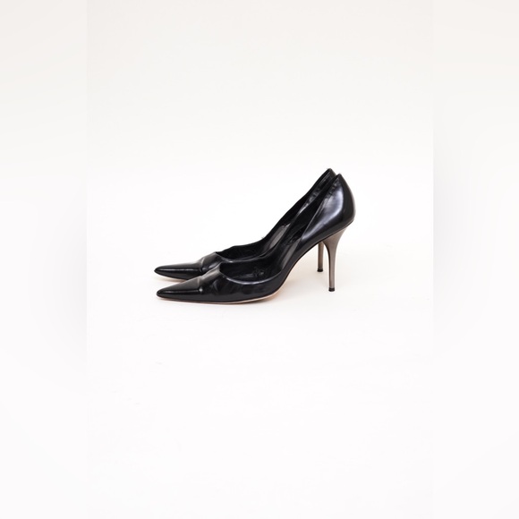 Michael Kors Women's Black Patent Leather Iona Pump Sz. 10 - Picture 3 of 5